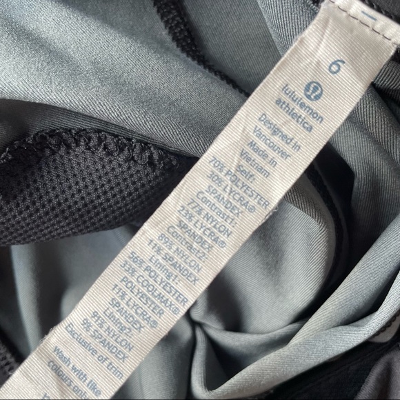 Lululemon Star Crushed Coal Black Inspire Tight Ii Activewear Satin Pant Legging - Picture 14 of 16